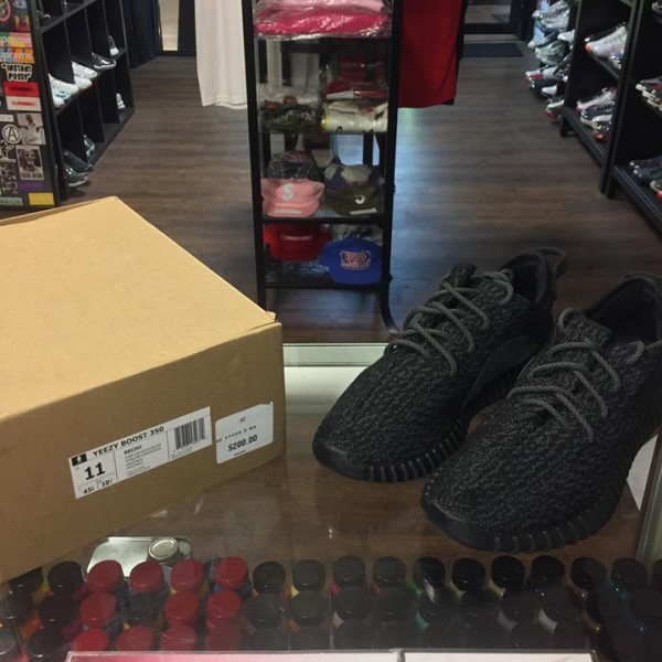 2016 Adidas Yeezy Boost 350 Pirate Black 2.0