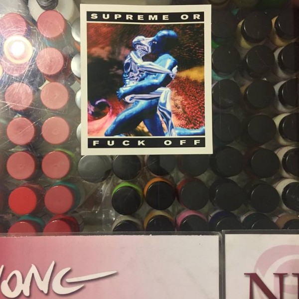 2017 Sup Or Fuck Off Sticker