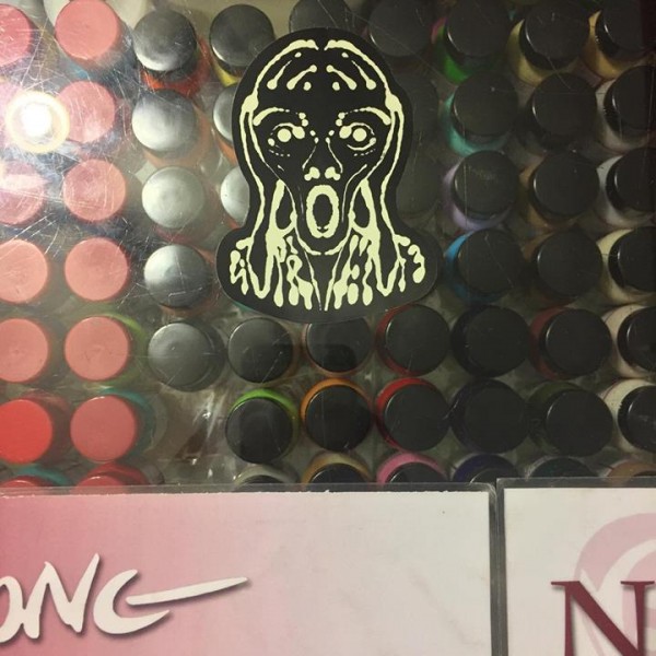 2017 Scream Glow In The Dark Sticker