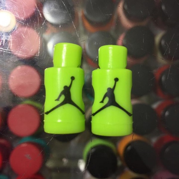 Nike Air Jordan VI Lace Locks Neon Green Base Black Jumpman