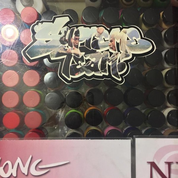 2012 Sup Team Karate Sticker Black Border