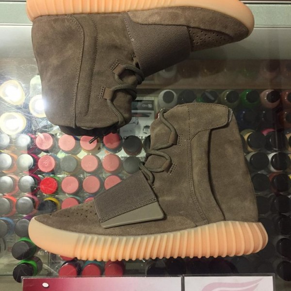 2016 Adidas Yeezy Boost 750 Chocolate Youth