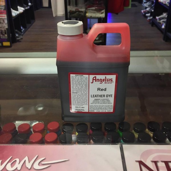 Angelus Red Leather Dye 1 Pint