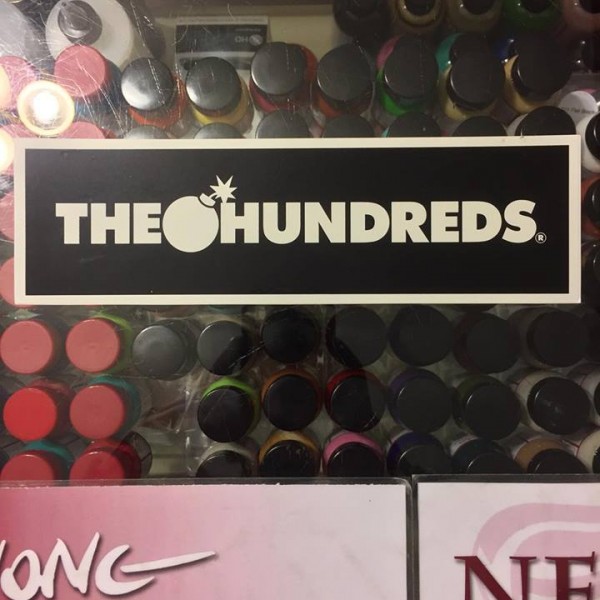 2010 Hundreds Box Logo Sticker