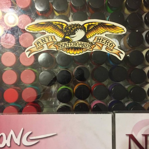 2016 Sup Anti Hero Skateboards Eagle Sticker Small