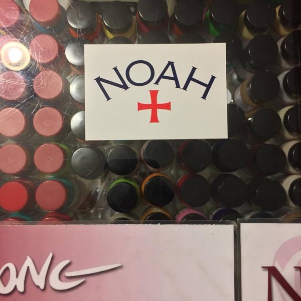 2015 Noah Red Cross Sticker 