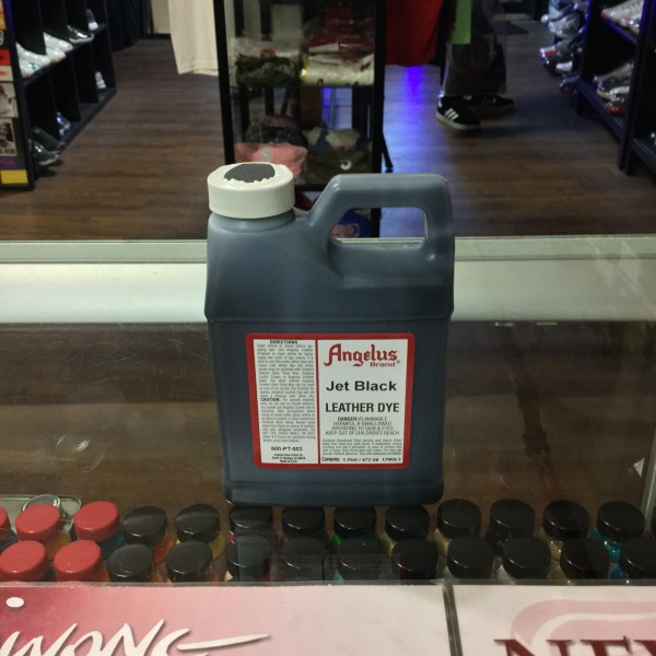 Angelus Jet Black Leather Dye 1 Pint