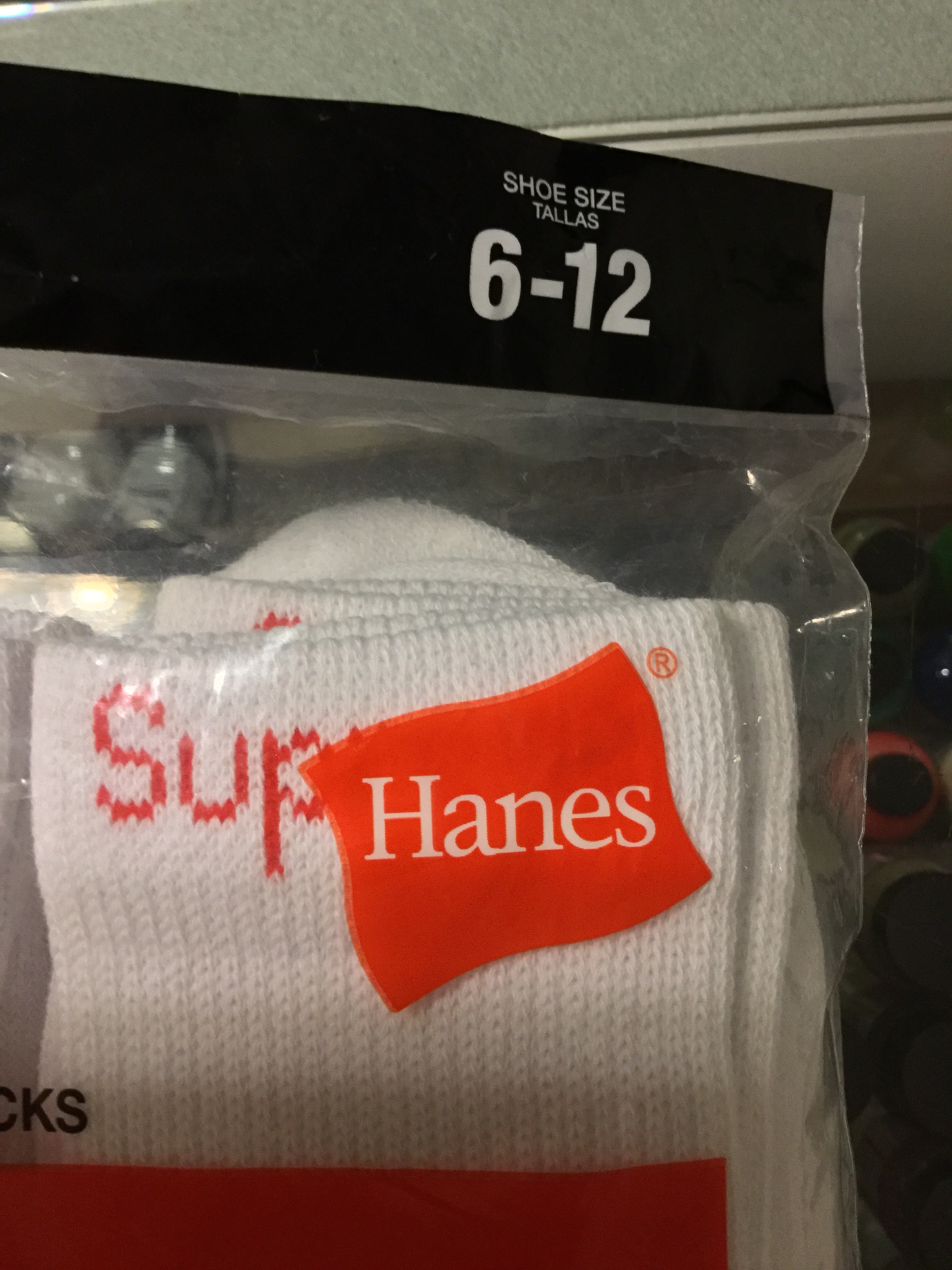 Supreme Hanes Size Guide