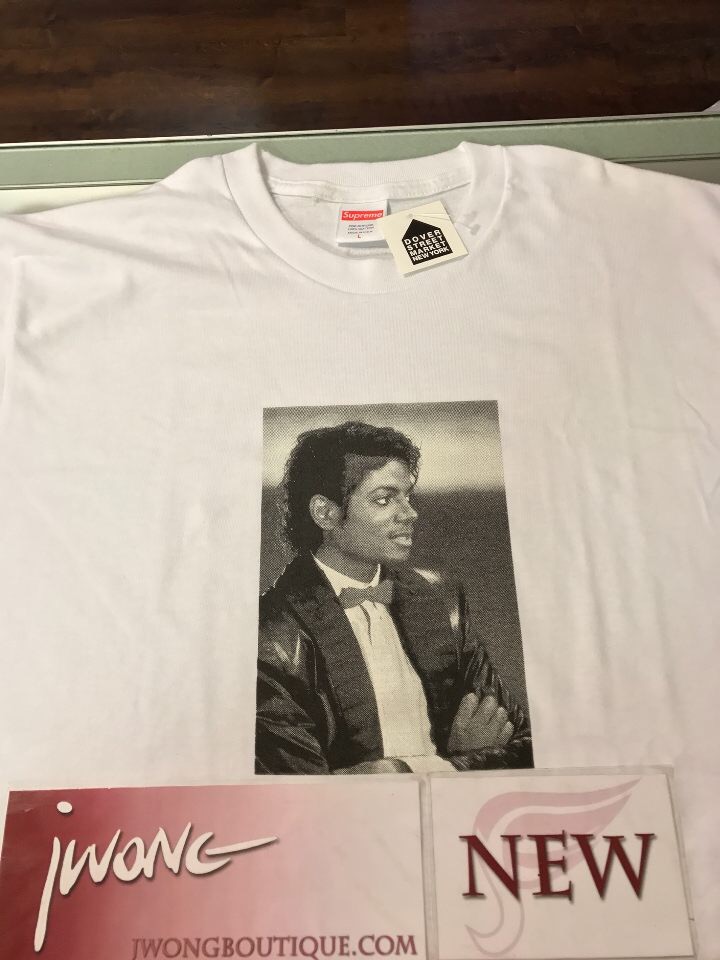 supreme michael jackson tee