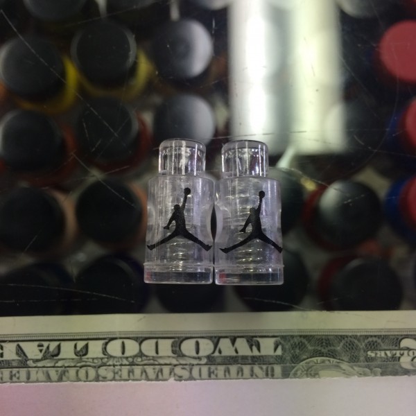 Nike Air Jordan VI Lace Locks Clear Base Black Jumpman