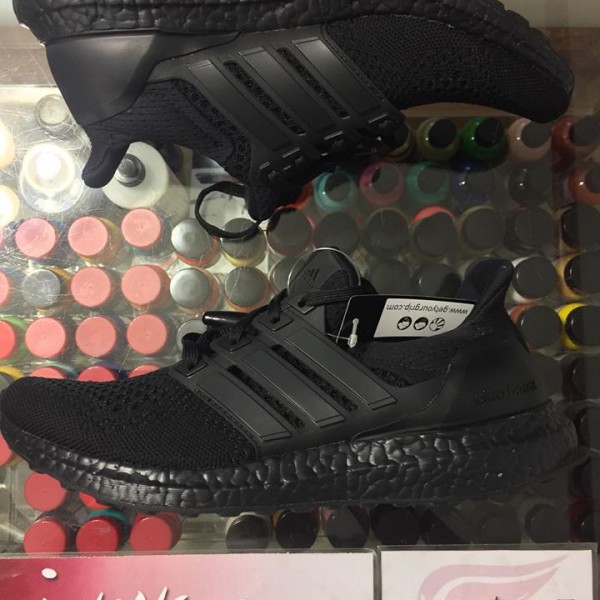 2016 Adidas Ultra Boost Triple Black 2.0 Youth