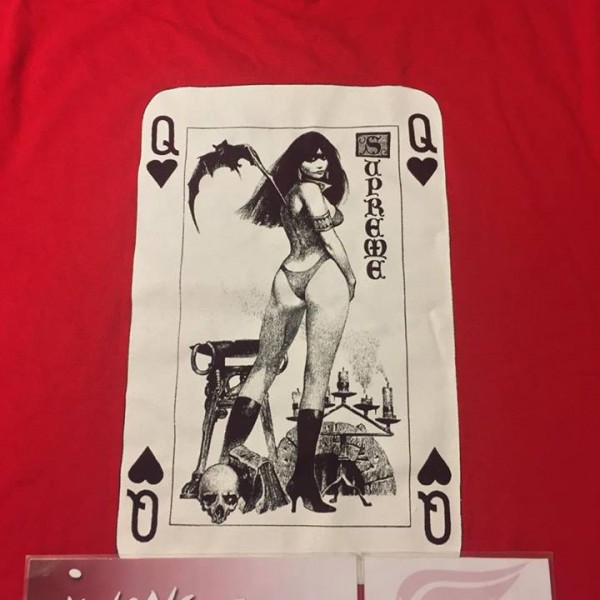 2017 Sup Vampirella Card Tee Red