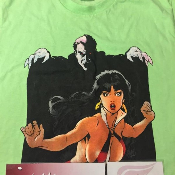 2017 Sup Vampirella Tee Light Green