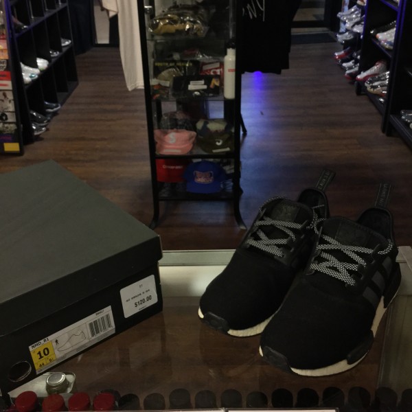 2016 Adidas NMD R1 Black Wool 3M 