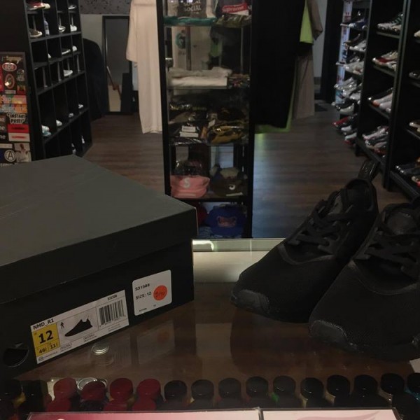 2017 Adidas NMD R1 Triple Black 