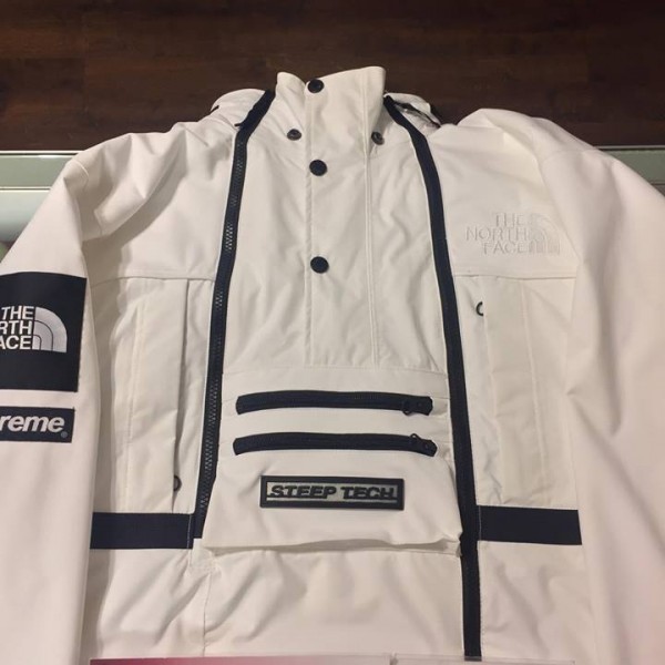 2016 Sup The North Face TNF Steep Tech Rain SH White