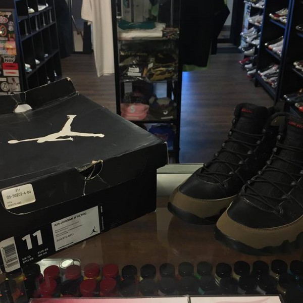 2012 Nike Air Jordan IX Olive