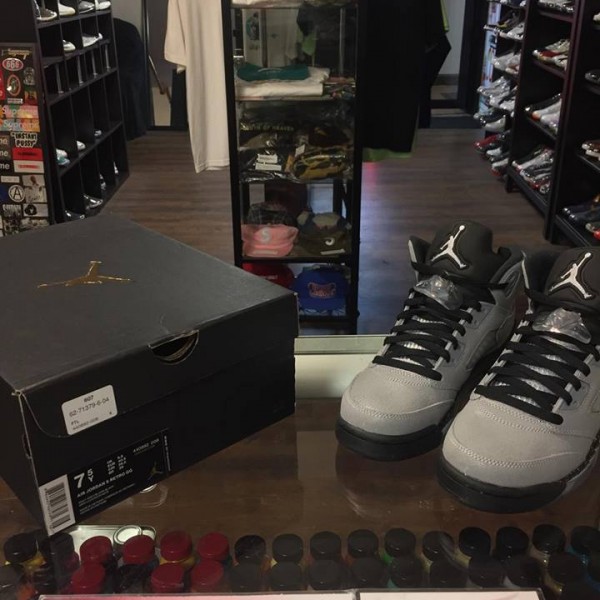 2016 Nike Air Jordan V Wolf Grey Black