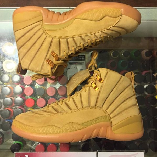 2017 Nike Air Jordan XII PSNY Public School NYC Wheat Tan