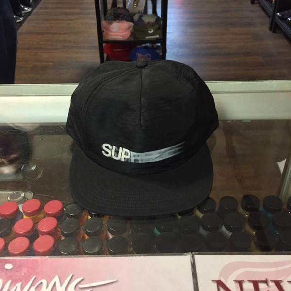 2016 Sup Motion Logo Iridescent 5 Panel Black