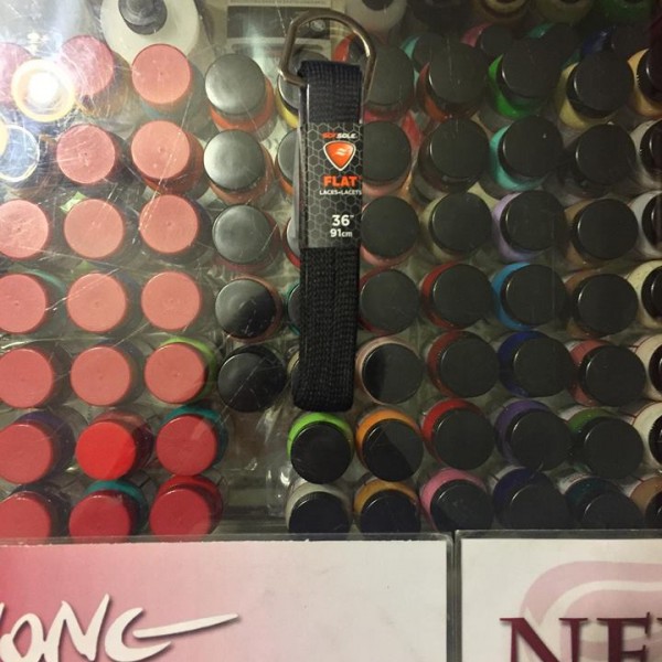 Sof Sole Flat Shoe Laces Black