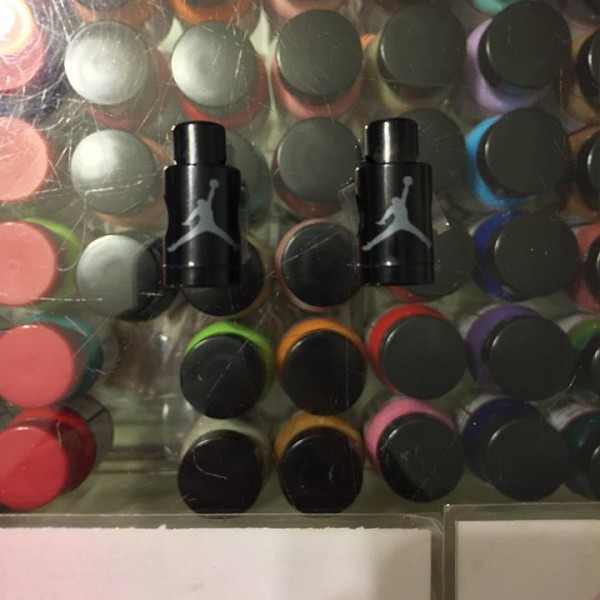 Nike Air Jordan VI Lace Locks Black Base Grey Jumpman