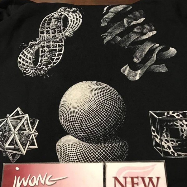 2017 Sup Mc Escher Hoody Black