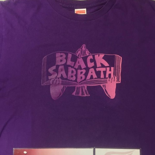 2016 Sup Black Sabbath Tome Tee Purple