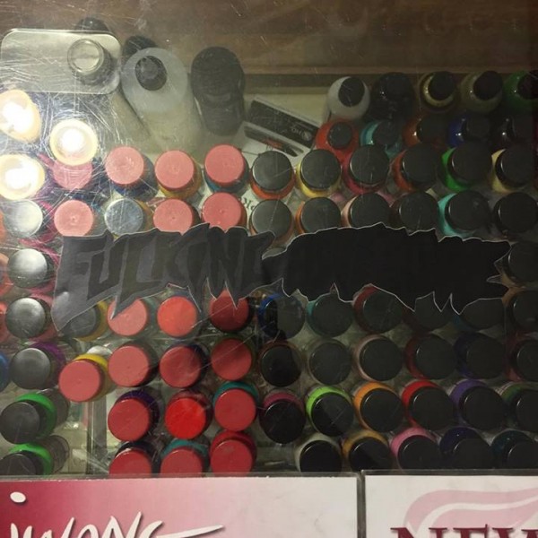 2014 Fucking Awesome Sticker Triple Black 