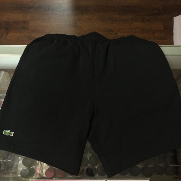 2017 Sup Lacoste Pique Short Black