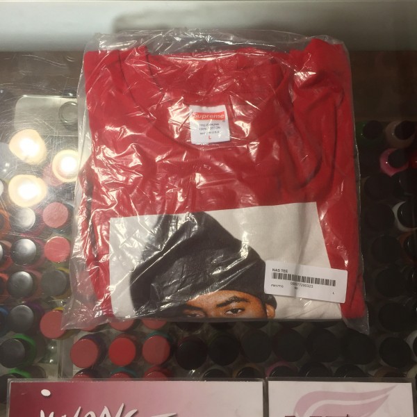 2017 Sup Nas Tee Red Packaged