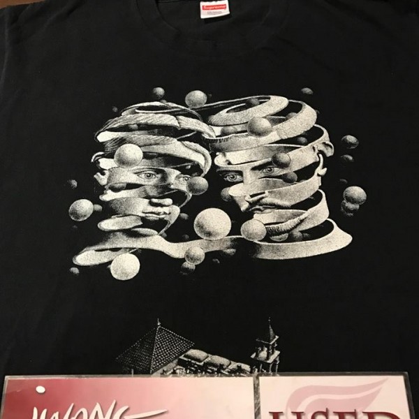 2017 Sup Mc Escher Collage Tee Black