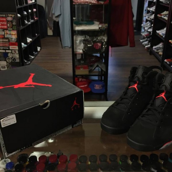 2014 Nike Air Jordan VI Black Infrared