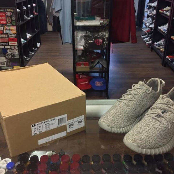 2015 Adidas Yeezy Boost 350 Moonrock Men Includes Sole Protector 