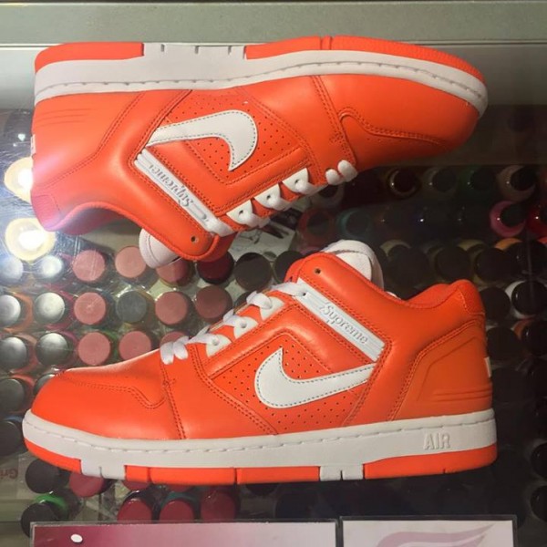 2017 Sup Nike SB Air Force 2 Low Orange Blaze