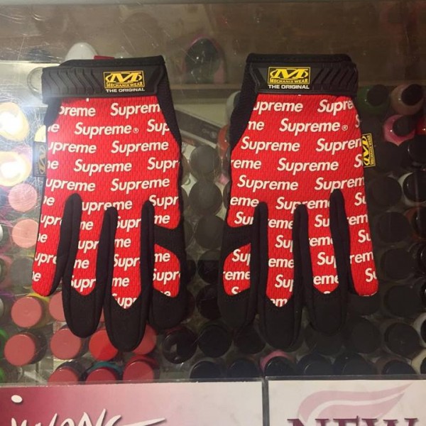 2016 Sup Mechanix Wear Gloves Red Size Small