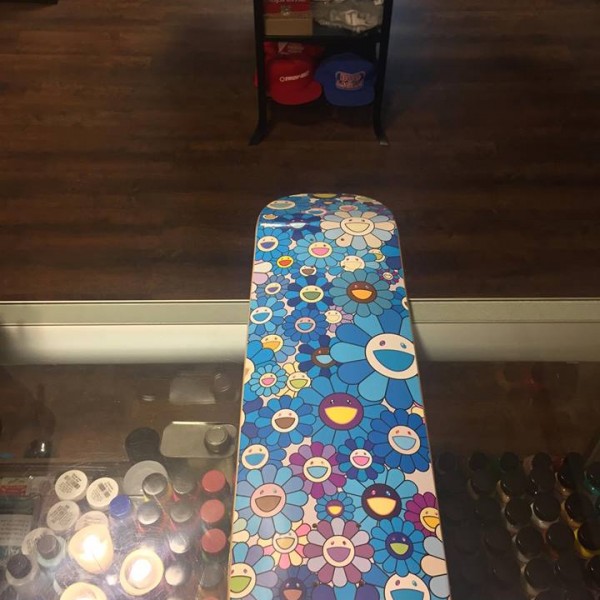 2017 Takashi Murakami Complexcon Flower Blue