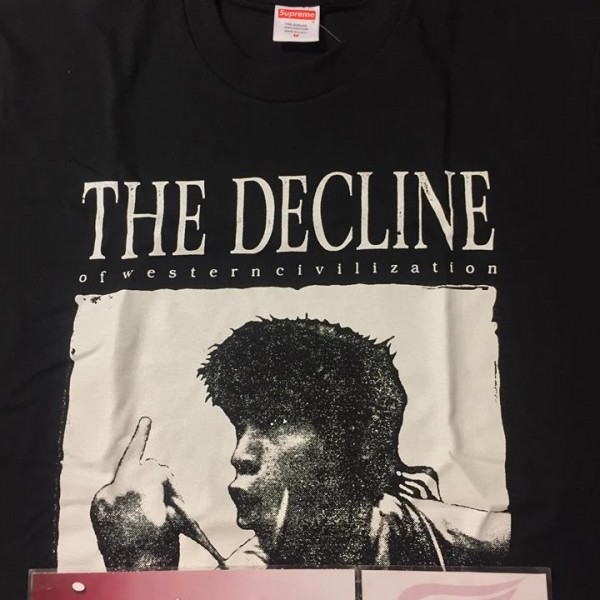 2017 Sup Decline Of Western Civilization Tee Black