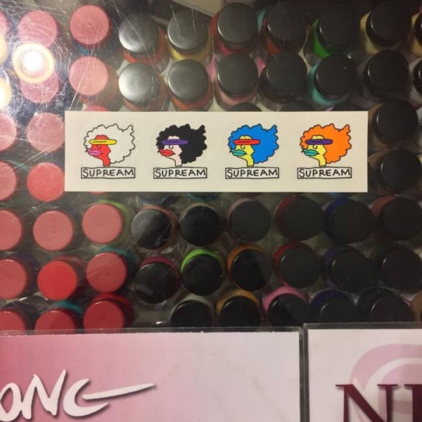 2017 Sup Gonz Head Pack Of 4 Sticker