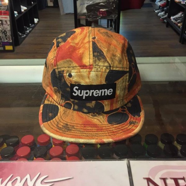 2017 Sup Blood And Semen Camp Cap Black