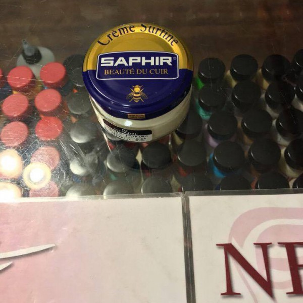 Saphir #02 Neutral Shoe Cream 1.7 FL OZ