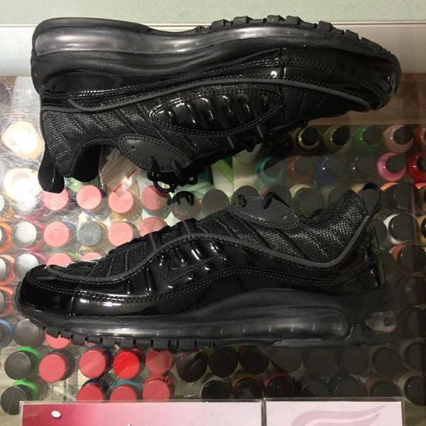 2016 Nike Air Max 98 Sup Black