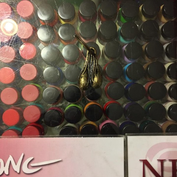 2016 Sup Nutsack Balls Gold Keychain