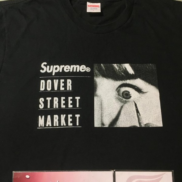 2015 Sup X Dover Street Market DSM Tee Black