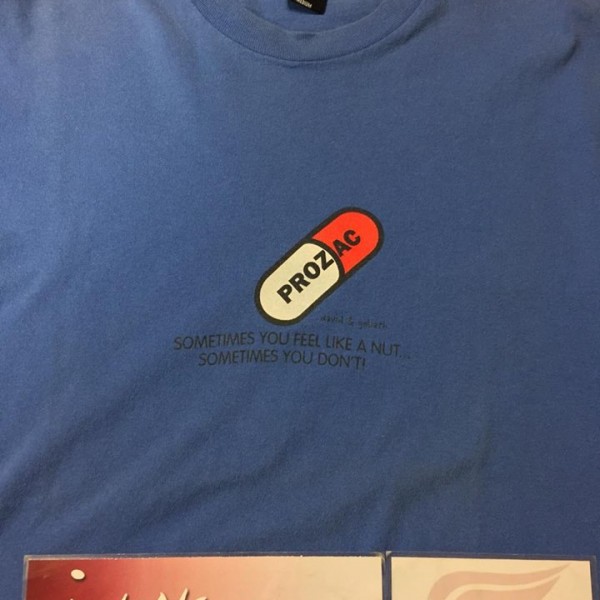 2012 David & Goliath Prozac Sometimes You Feel Like A Nut Sometimes You Don't