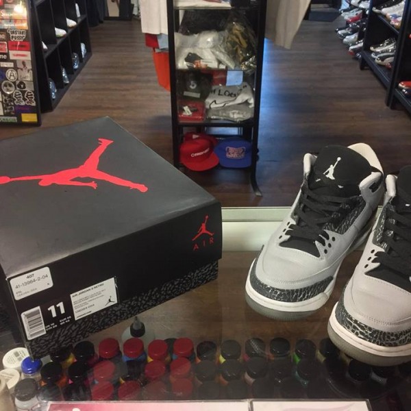 2014 Nike Air Jordan III Wolf Grey