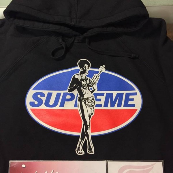 2017 Sup Hysteric Glamour Hooded Sweatshirt Black