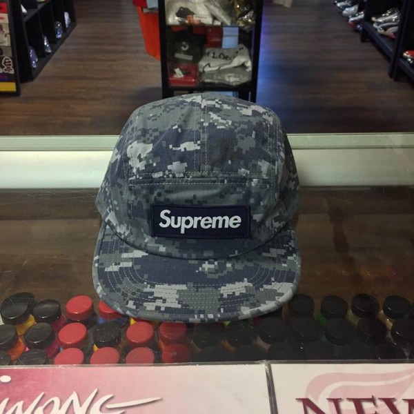 2017 Sup Nyco Twill Camp Cap Navy Digi