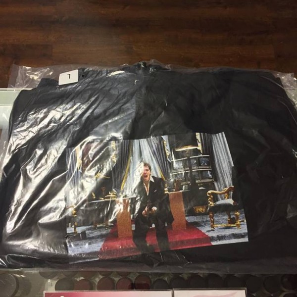 2017 Sup Scarface Friend Hooded Sweatshirt Black