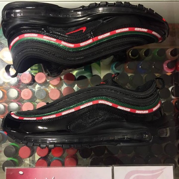 2017 Nike Air Max 97 Undefeated Black 